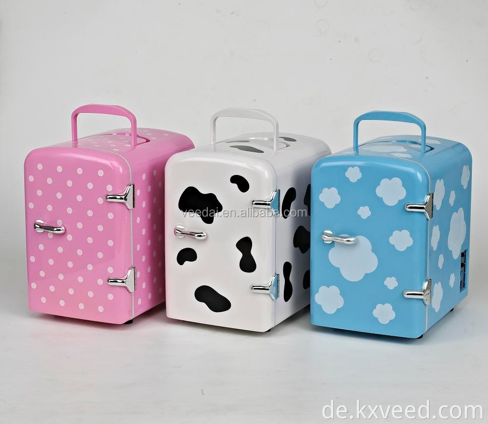 DC/AC 4L Kühler Mini Kühlschrank Mini Bar Kühlschrank 12V